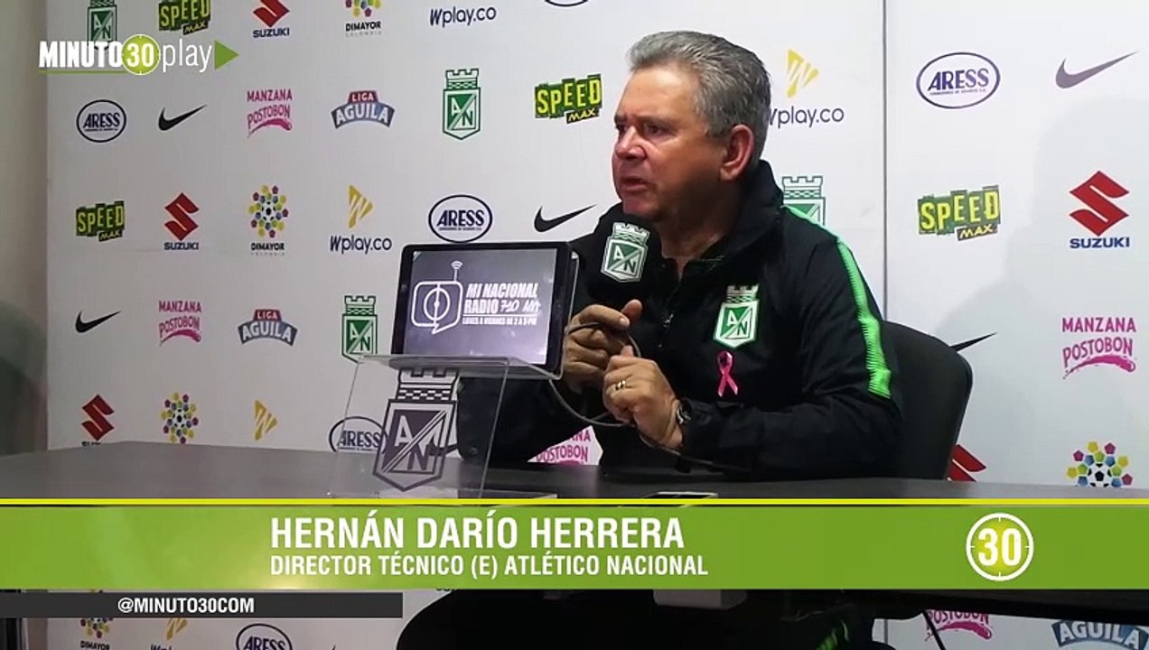 22-10-18  Ya logro Hernan Dario Herrera el equipo que el quiere el entrenador respondio