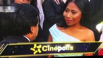 YALITZA APARICIO EN LA ALFOMBRA ROJA DE LOS PREMIOS OSCAR