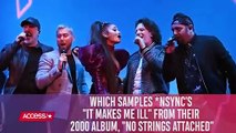 Ariana Grande  hace quipo con NSYNC, Nicki Minaj & Diddy durante un gran concierto en Coachella