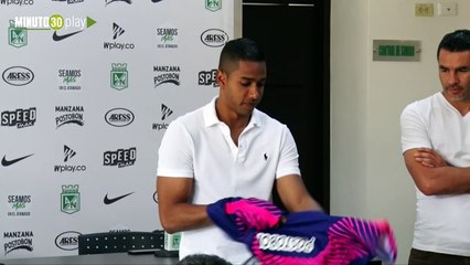 22-01-19 Cuadrado llegó a Nacional con “ganas de fortalecer el equipo”