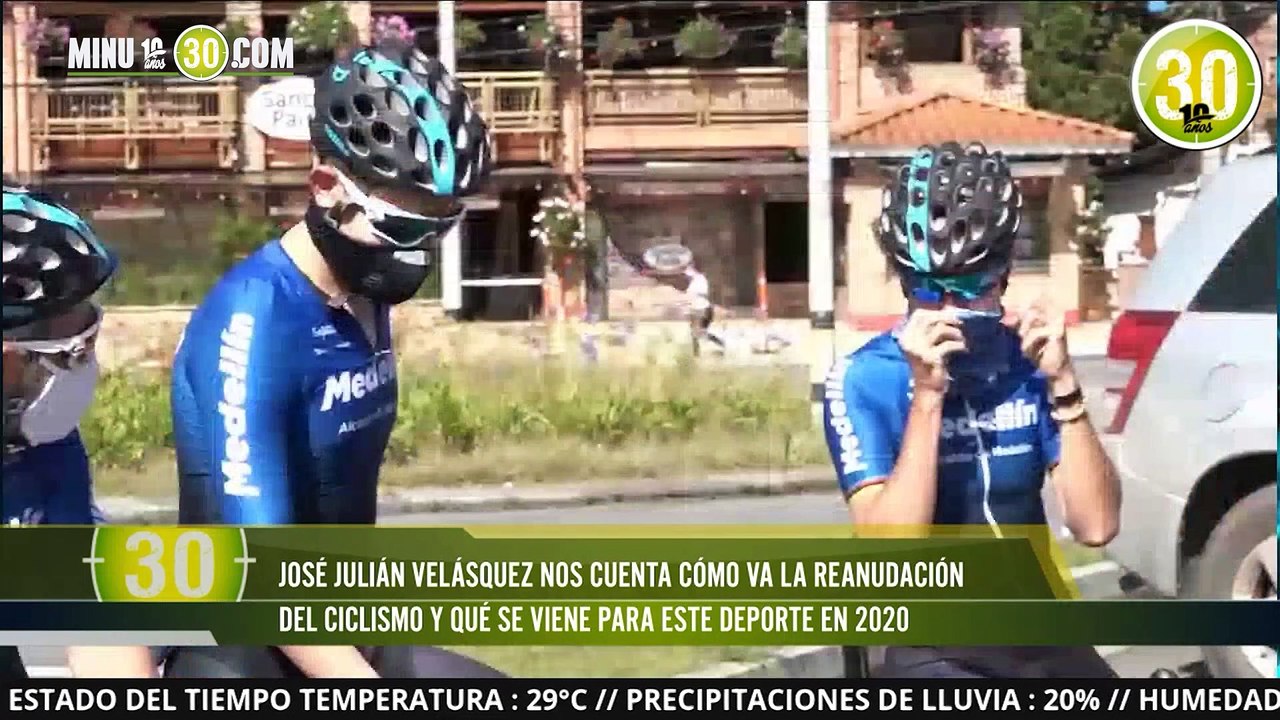 José Julián Velásquez compartió las sensaciones del regreso a las carreteras