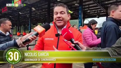 Gobernador de Cundinamarca anunció las medidas para los afectados por la avalancha en Quetame
