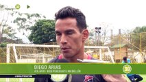 20-09-19 Diego Arias y Juan Carlos Díaz se disputan puesto de Arregui en partido con Millonarios