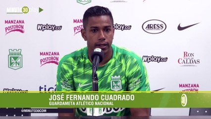 09-10-19 Es Atlético Nacional favorito al título, Cuadrado responde