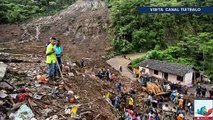 Suman 17 muertos por deslave en Cauca, Colombia