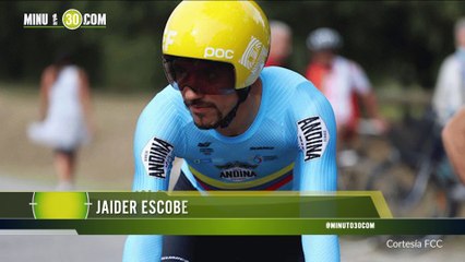 Daniel Martínez compartió las sensaciones que le dejó la contrarreloj