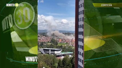 Fuerte explosión en Rionegro Antioquia