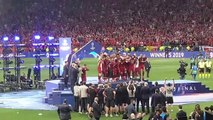 Celebración de Liverpool tras ganar Champion League 2019