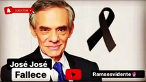 ‪Fallece José José, ‘El Príncipe de la Canción’, a los 71 años Dios lo tenga en su gloria