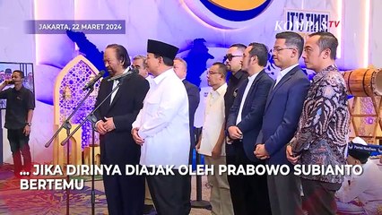 Jawaban Anies Ditanya Jika Prabowo Ajak Dirinya Bertemu: Konsentrasi di MK