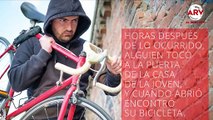Un ladrón se arrepiente de robar bicicleta y la regresa con una carta