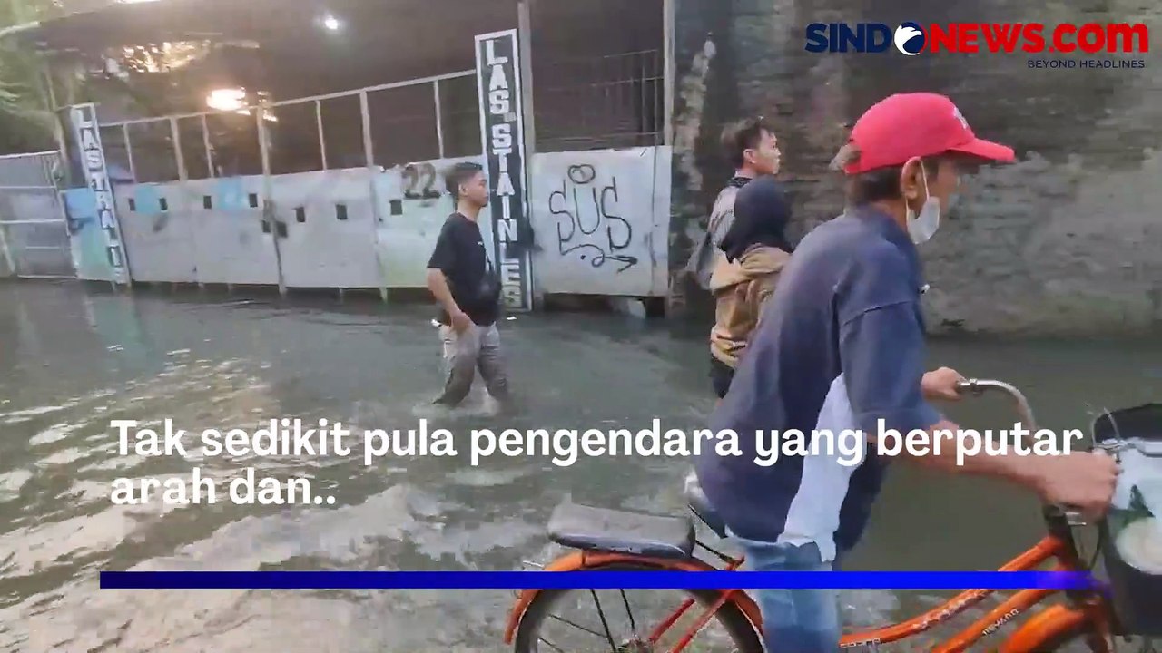 Meski Jakarta Tak Hujan, Pemukiman di Kalideres Masih Terendam Banjir