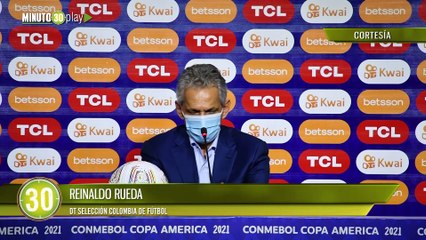 Reinaldo Rueda marcha invicto con Colombia, pero no está “conforme”