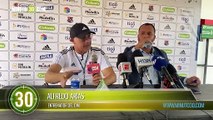 Necesitamos el resultado Alfredo Arias entrenador del DIM sobre partido contra San Lorenzo