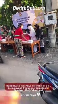 Bukti Nyata Indahnya Toleransi di Bali