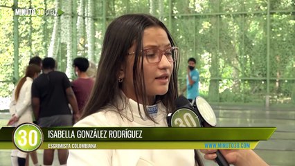 Conozca a Isabella González, joven talento de exportación en la Esgrima colombiana