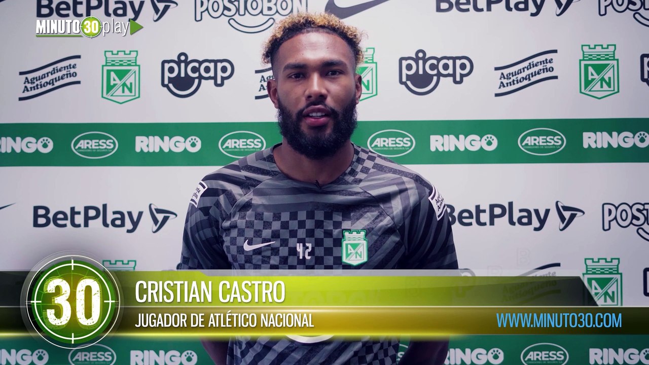 Cristian Castro y su emoción tras el llamado de Héctor Cárdenas a la selección sub 23