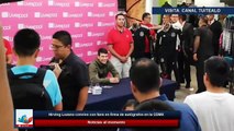 Hirving Lozano convive con fans en firma de autógrafos en la CDMX