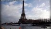Eiffel Tower Closed As Man Seen Climbing
