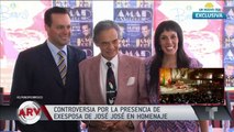 José José: Presencia de Anel Noreña causa controversia en homenaje