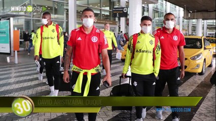 Internacional de Porto Alegre ya está en territorio cafetero listo para enfrentar a Medellín