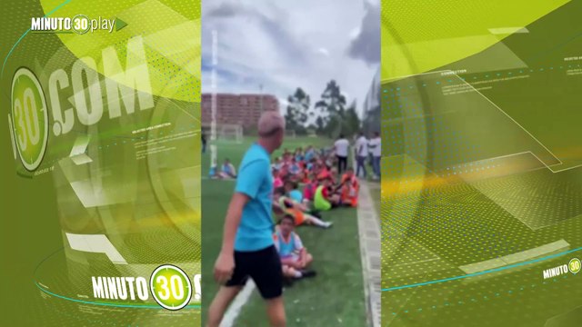 James Rodríguez les llegó de visita a un grupo de niños en El Carmen de Viboral