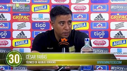 Download Video: Esto todavía no ha terminado César Farías técnico de Águilas y su tarea por clasificar a la Libertadores