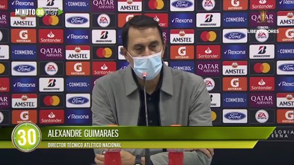 “Nos vamos con el objetivo que traíamos, puntuar”, Guimaraes