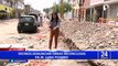 La Victoria: vecinos y comerciantes perjudicados por obras inconclusas en jirón Luna Pizarro