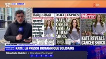 La presse britannique solidaire avec la princesse Kate Middleton, après l'annonce de son cancer