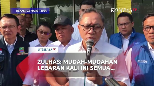 Mendag Cek Harga Bahan Pokok di Bekasi, Zulhas: Mudah-mudahan Lebaran Kali Ini Semua Bisa Bahagia