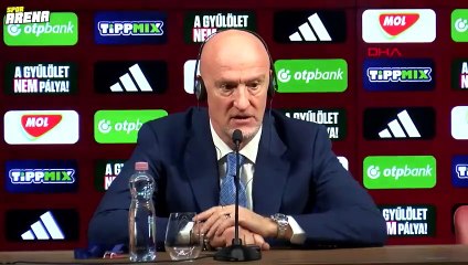 Macaristan'da Marco Rossi'den A Milli Takım'a övgü: Sonuç adil değildi