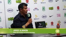 2-08-18 Reacciones Jorge Almiron tras el empate con Patriotas