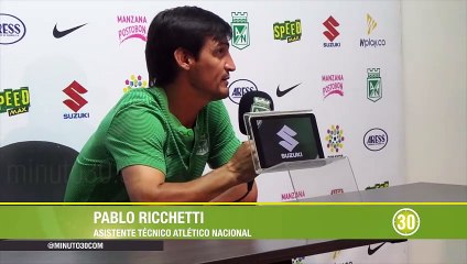 13-08-18 Como estan los jugadores de Nacional tras los recientes resultados Pablo Ricchetti respondio