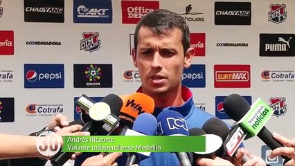 15-01-18 Nuevos jugadores del Medellin celebran el regreso de German Cano