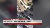 Detienen al hijo de 'El Chapo', Ovidio Guzmán, en Culiacán