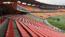 Así quedó el estadio Atanasio Girardot tras los disturbios