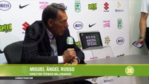 13-08-18 Reacciones Miguel Angel Russo tras el empate entre Nacional y Millonarios