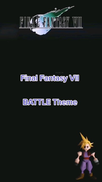 Final Fantasy VII Battle Theme Final Fantasy VII REBIRTH celebration