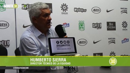 18-02-19 Humberto Sierra entregó su balance tas el empate entre Nacional y La Equidad