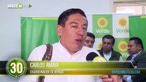 Carlos Amaya va por la reelección en Boyacá