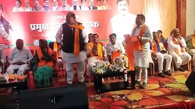 कांग्रेस को फिर बड़ा झटका, पूर्व विधायक और प्रदेश प्रवक्ता समेत कई कांग्रेसी भाजपा में शामिल, VIDEO