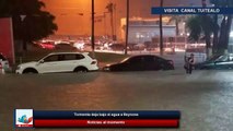 Tormenta deja bajo el agua a Reynosa Tamaulipas fuertes inundaciones