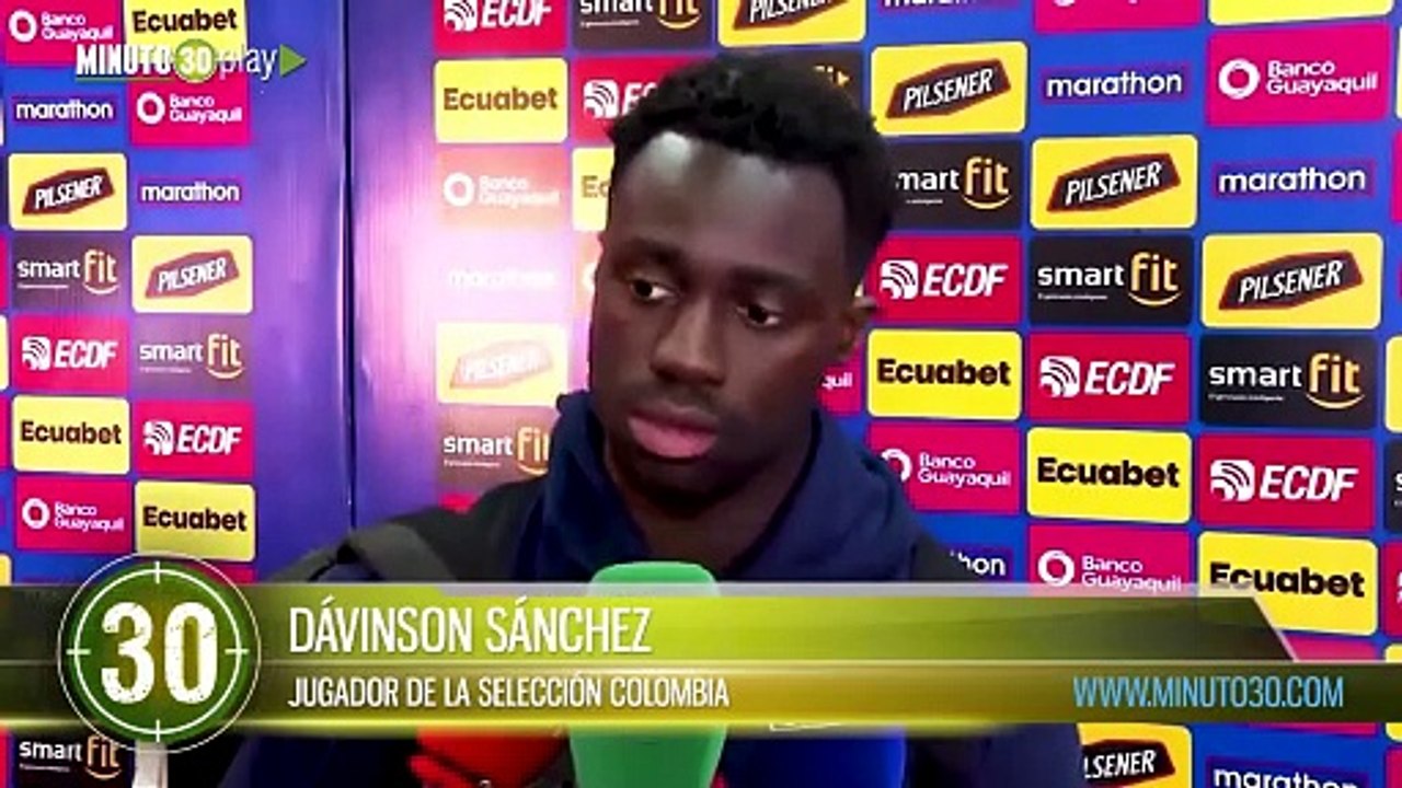 Debemos sacarle la presión que indirectamente se le ha puesto Davinson Sánchez sobre Lucho Díaz