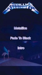METALLICA Fade To Black Intro