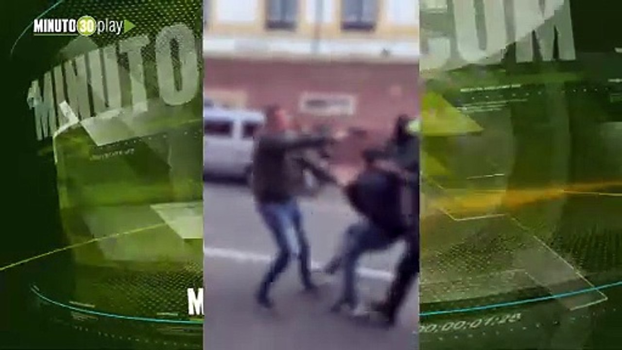 Policía de civil disparó a multitud que le reclamaba por abuso contra un ciudadano en Bogotá