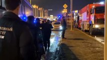 شاهد: لجنة التحقيق الروسية تنشر أول فيديو من موقع الهجوم الدامي على قاعة حفلات بموسكو