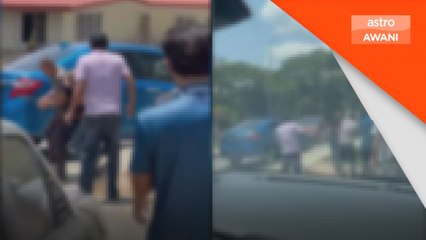 Polis Kota Belud siasat video tular pergaduhan bersenjata di Jalan Tamu