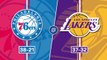 Anthony Davis shines as Lakers end losing streak against 76ers