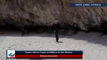 Captan a Alfonso Cuarón en las Islas Marietas